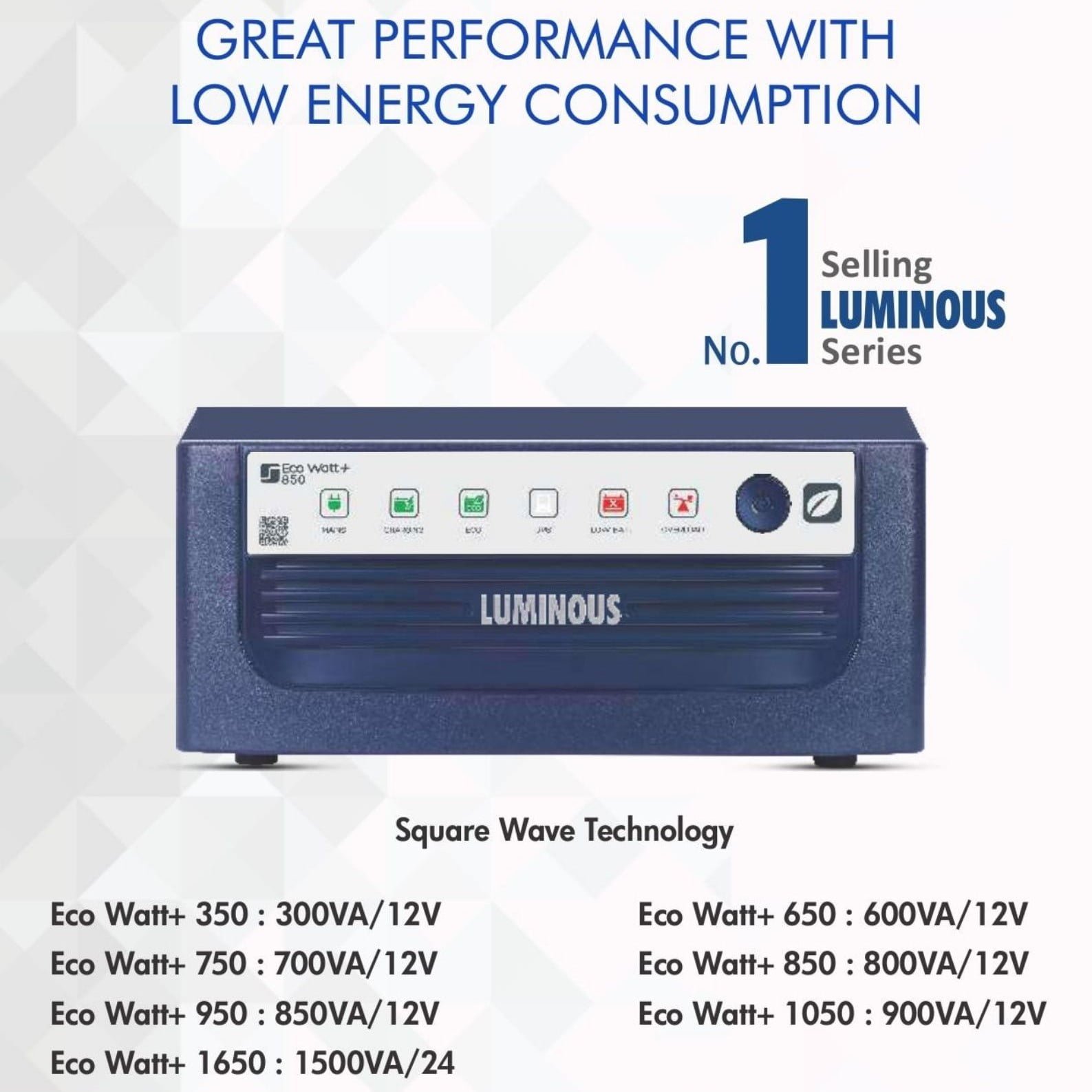 Inverters - Luminous Batteries Inverters and Solar